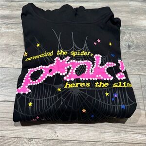 Black Graphic Men Sweater